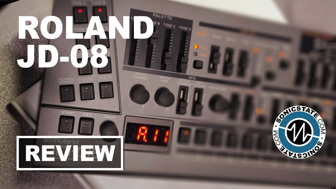 Roland JD-08 Boutique — обзор SonicLAB