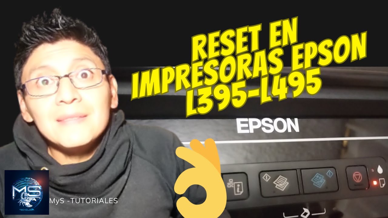 ¡Desbloquea el Potencial! Guía para Reiniciar Contadores Impresoras Epson L395-L495 Programa RESET