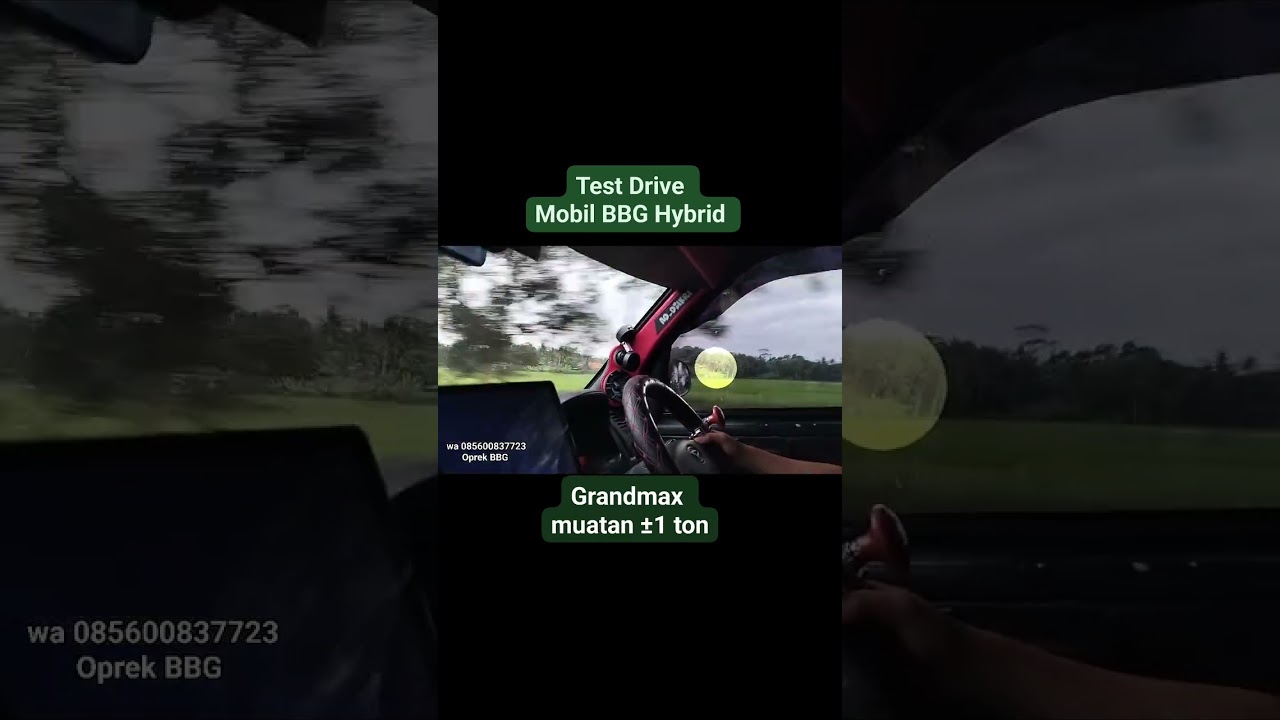 Test Drive Grandmax BBG 