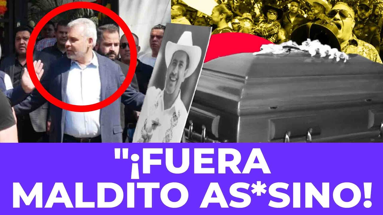¡LÁRGATE! Corren al gobernador de Michoacán del funeral de Carlos Manzo