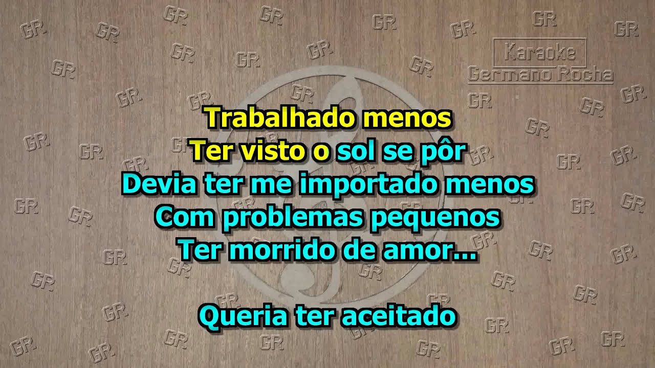 Titãs - Epitáfio (Karaoke)