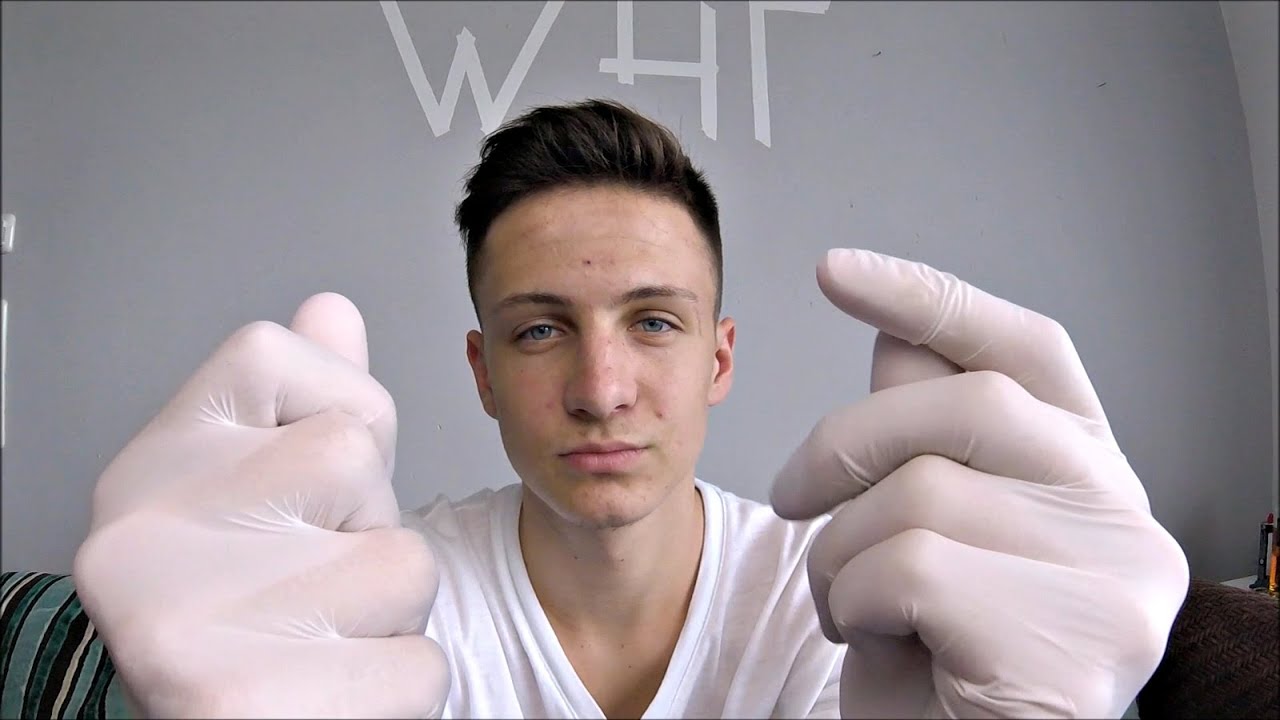 AMAZING Latex Glove ASMR (Binaural Sounds)