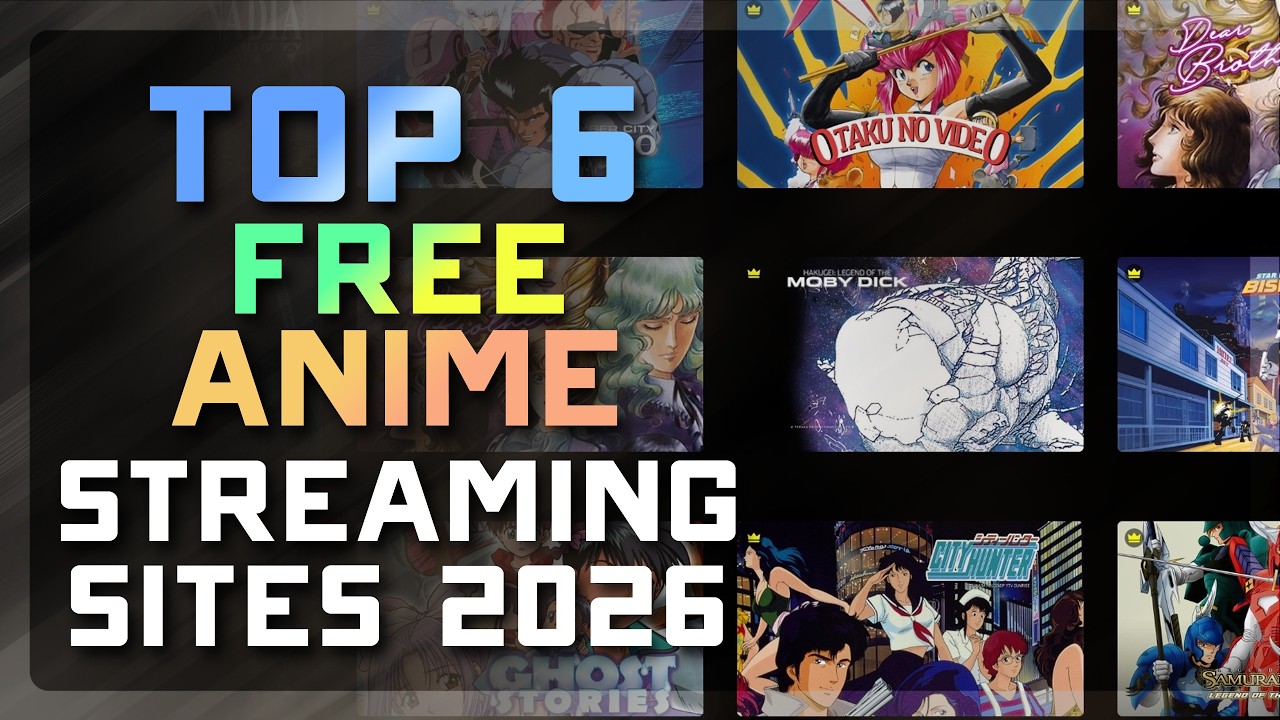 Top 6 FREE & LEGAL Anime Streaming Websites in 2026 (No Piracy, No Risk ⚡)