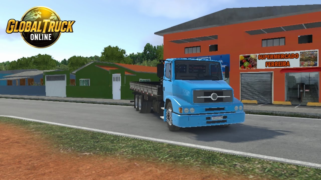 Levando repolho no 1620 pro mercado ferreira global truck online 