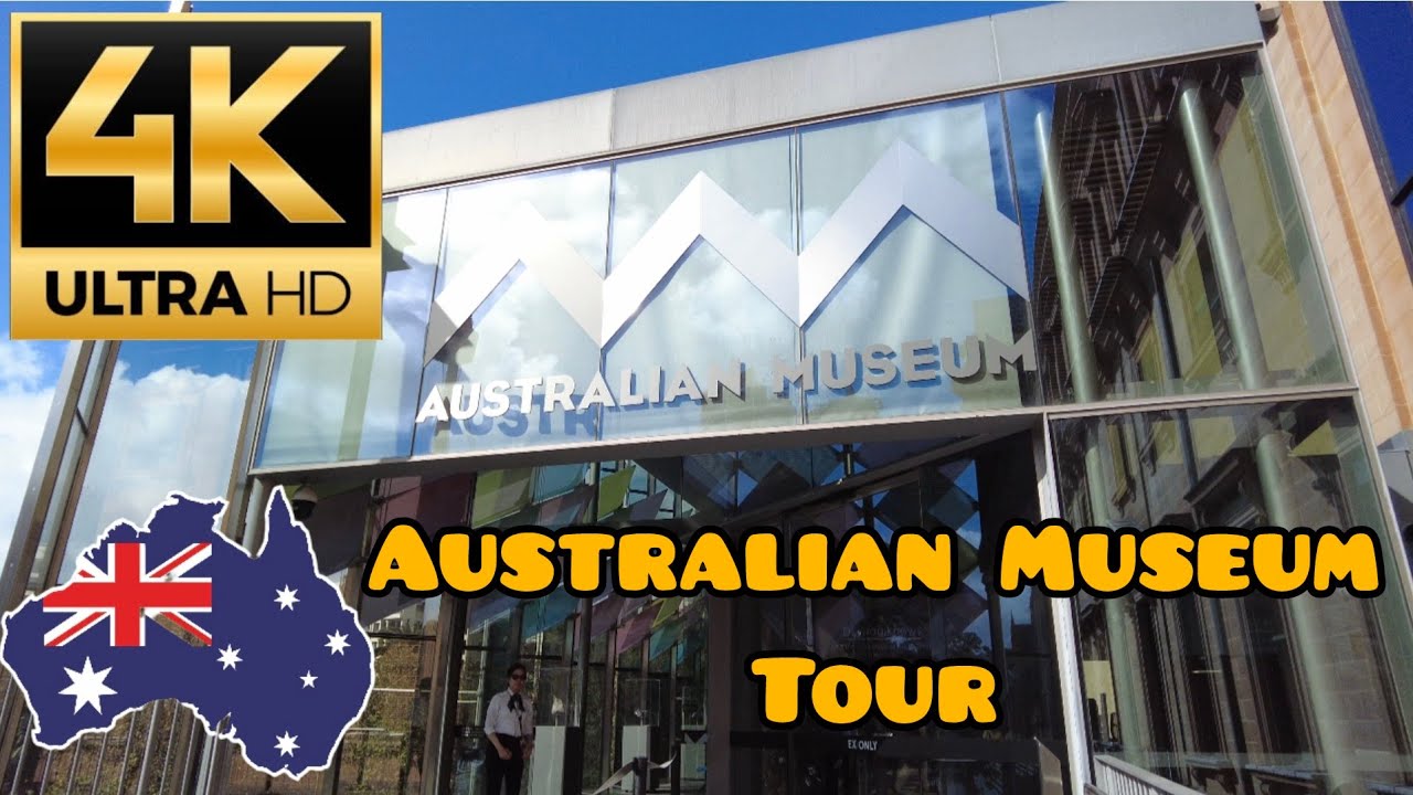 🇦🇺AUSTRALIAN MUSEUM TOUR [4K]