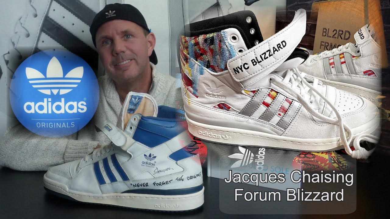 Adidas Forum Blizzard, Adidas Originals, Jacque Chaising, 1984
