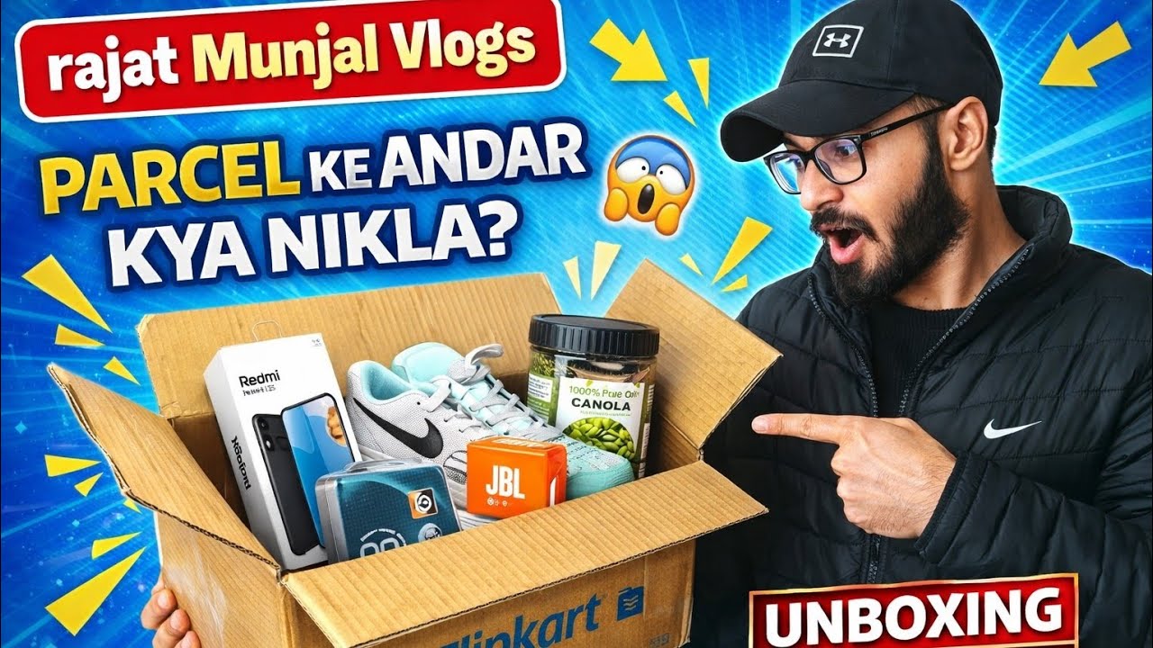 Parcel main kya hai ???#mentor365 #dailyvlog #mentor365 #rajatmunjalvlogs