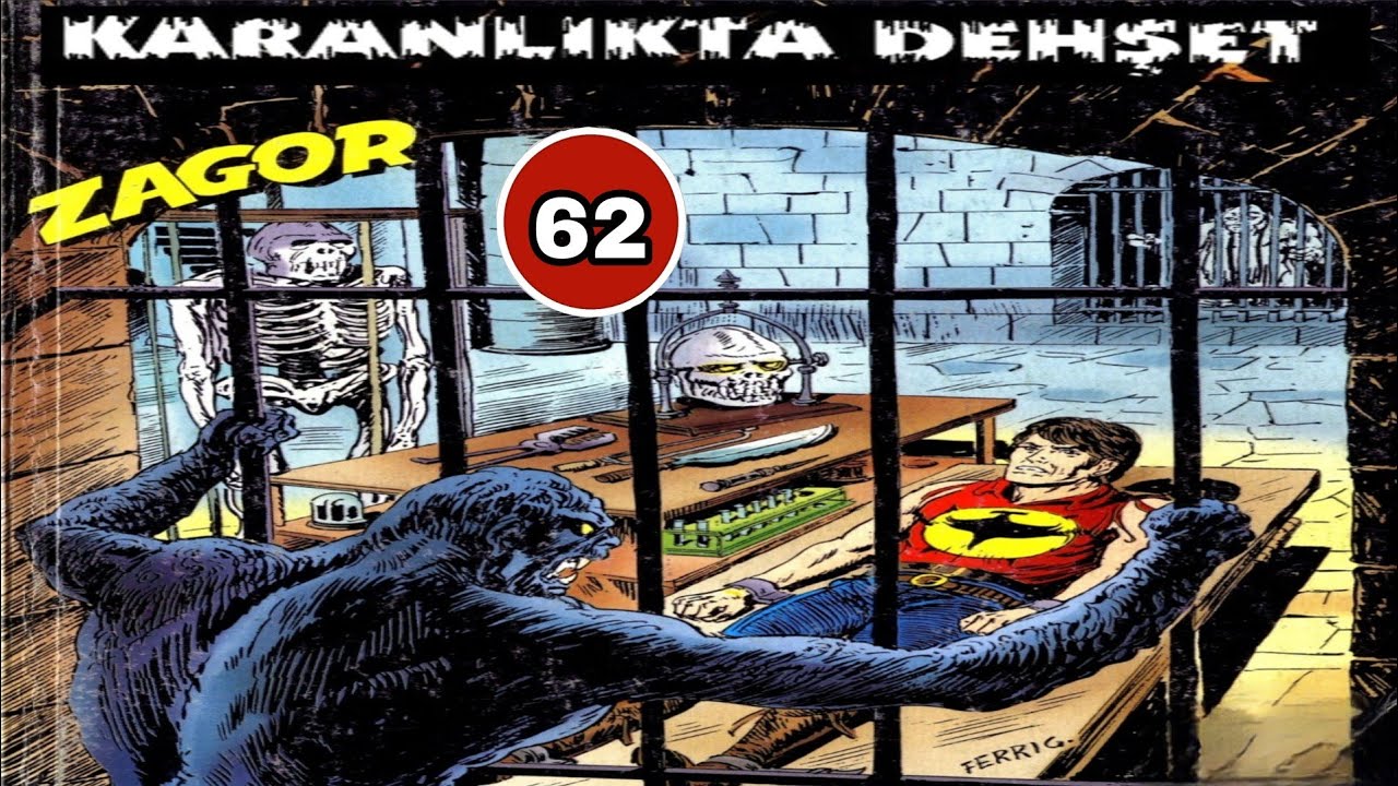 Yeni ZAGOR 62 Karanlıkta Dehşet