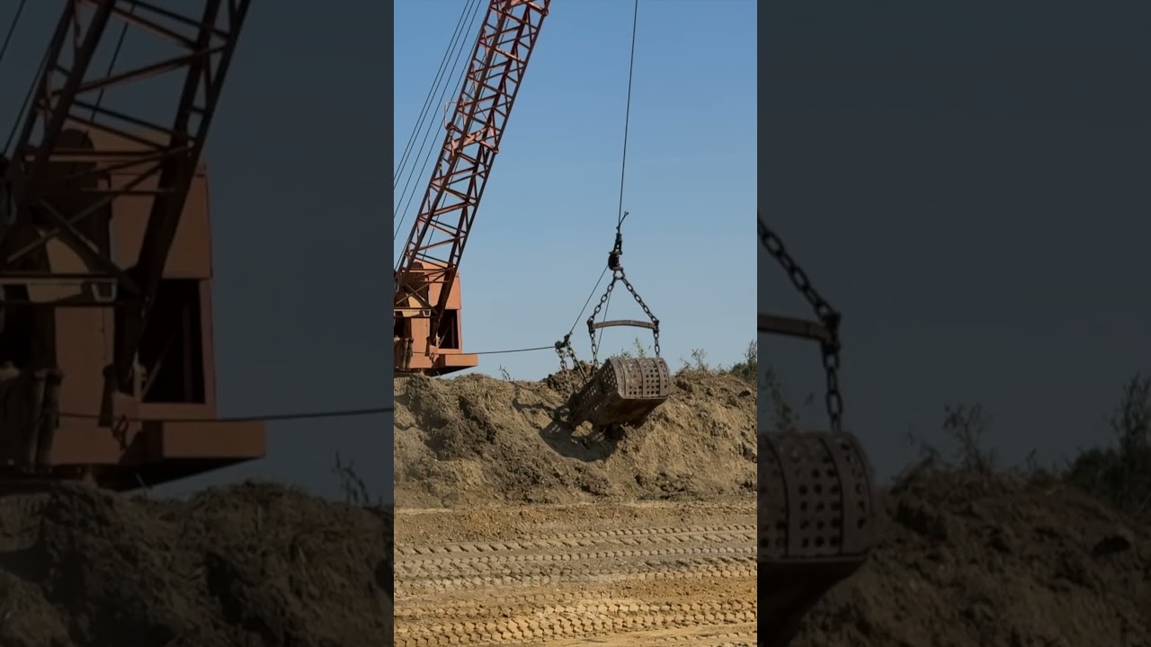 Dragline Shovel 👍 Old Equipment Exposition - Bowling Green, Ohio 