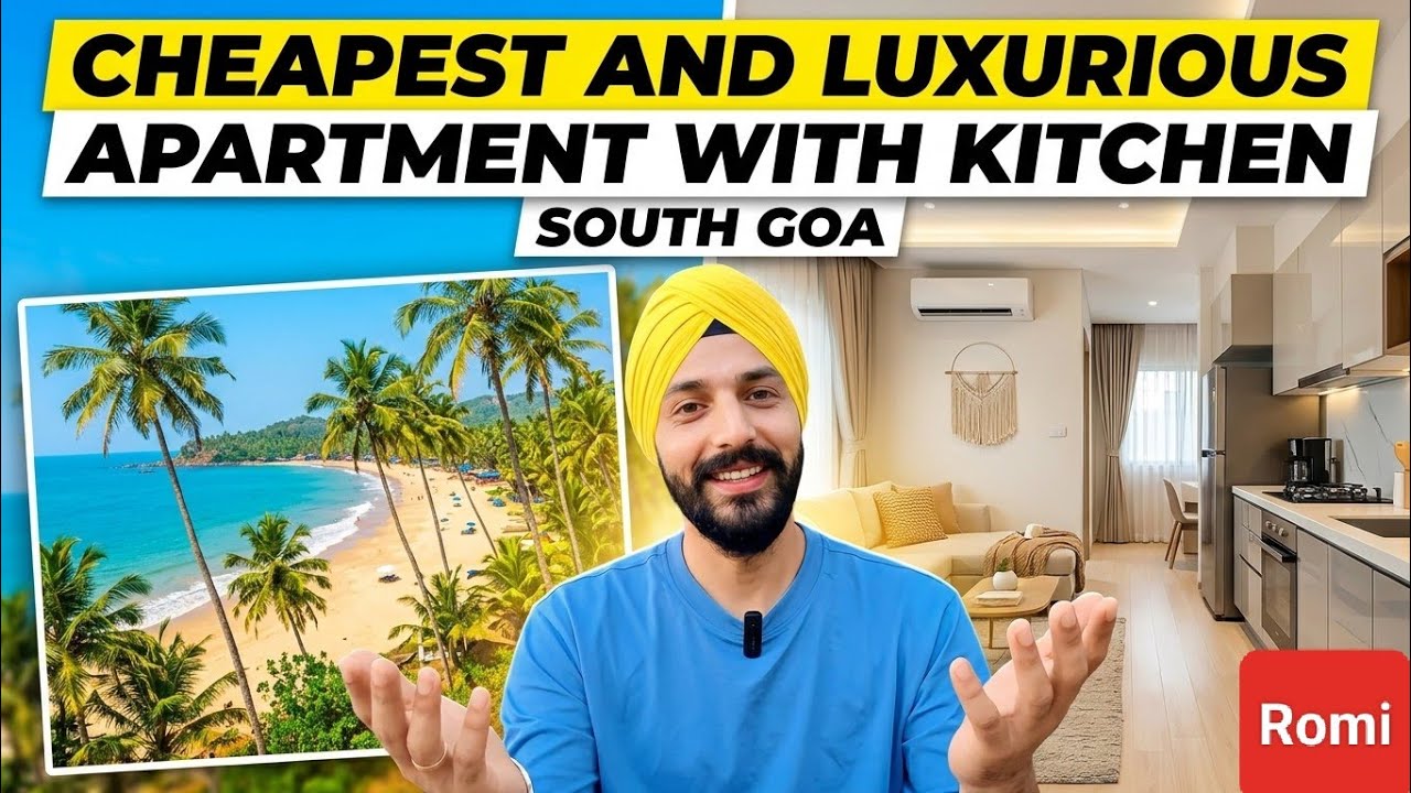 Cheapest Studio Ac Room With Kitchen | पालोलेम मेन रोड़ पर सबसे सस्ते होटल | Budget And Luxurious 