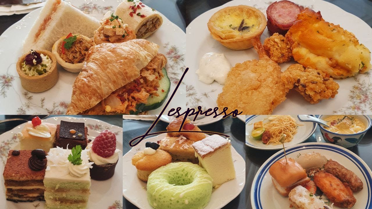 English Afternoon Tea at L'Espresso (Goodwood Park Hotel)