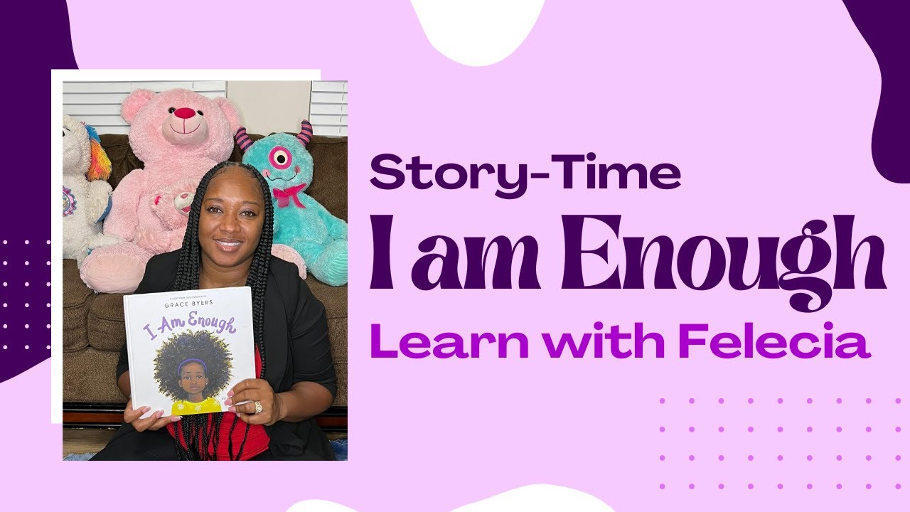PreSchool Story Time (I Am Enough) #kidsstorytime #prek #kindergarten
