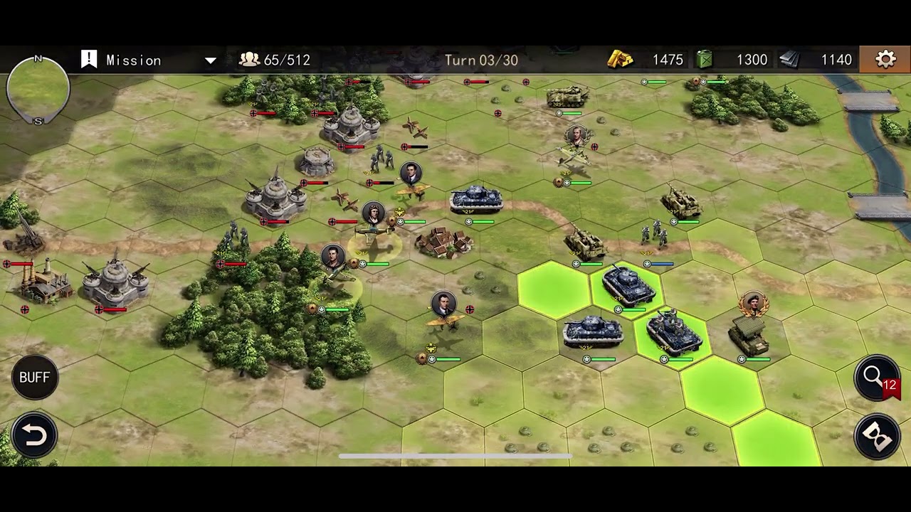 WW2 Europe Frontline Allies Special Mission Second Battle of El Alamein 8 Buffs 3 Stars Free to play