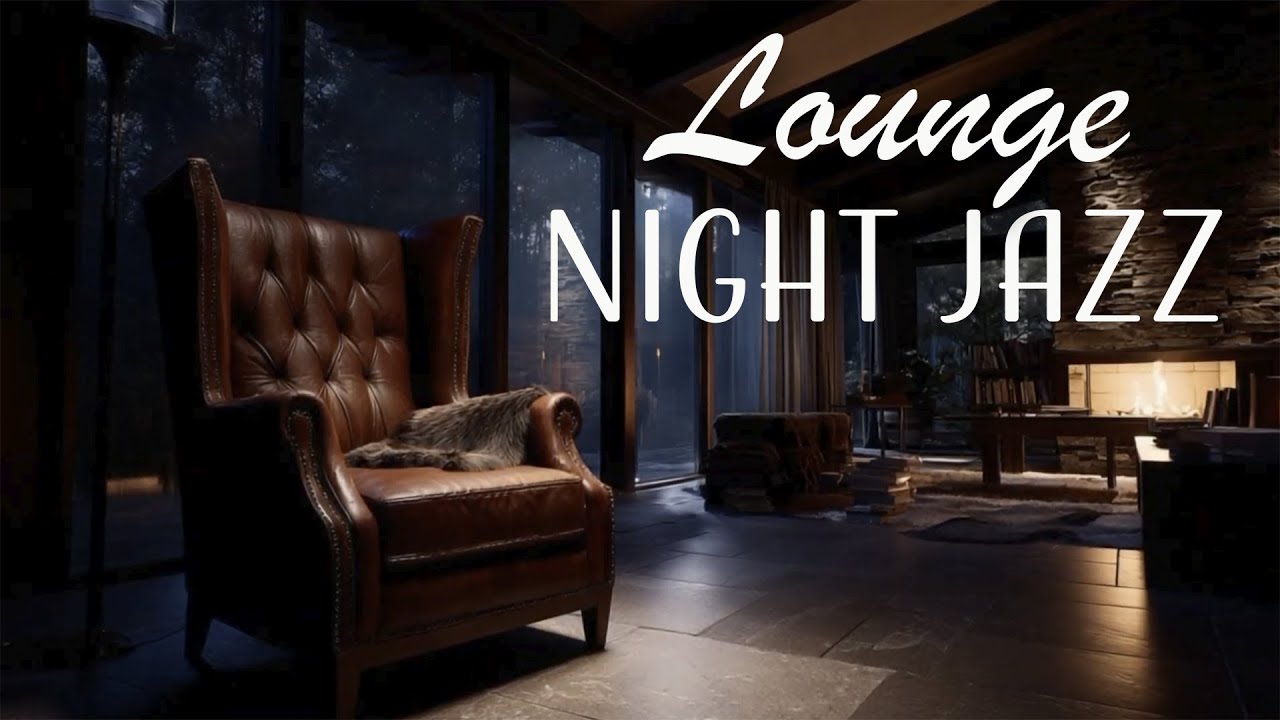 Lounge Piano Night Jazz 🔥🎹 Warm, Cozy Music to Unwind by the Fireplace