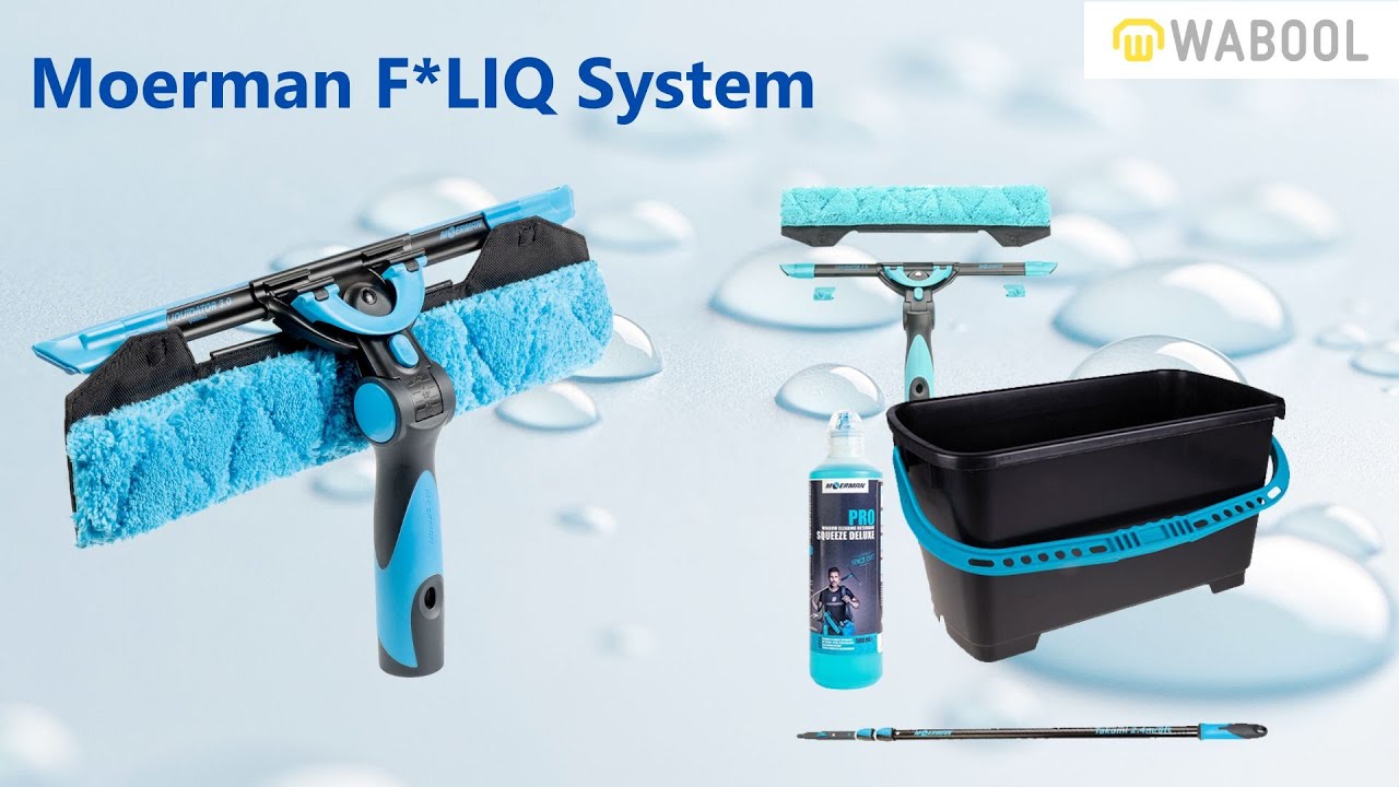 Streifenfrei in Rekordzeit - das kann das Moerman F*LIQ System!