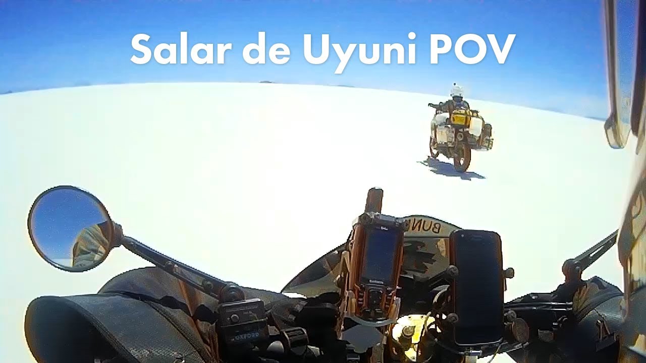 Salar de Uyuni : Greg Hilchey rides Bolivia to Chile on a WR250R (POV)