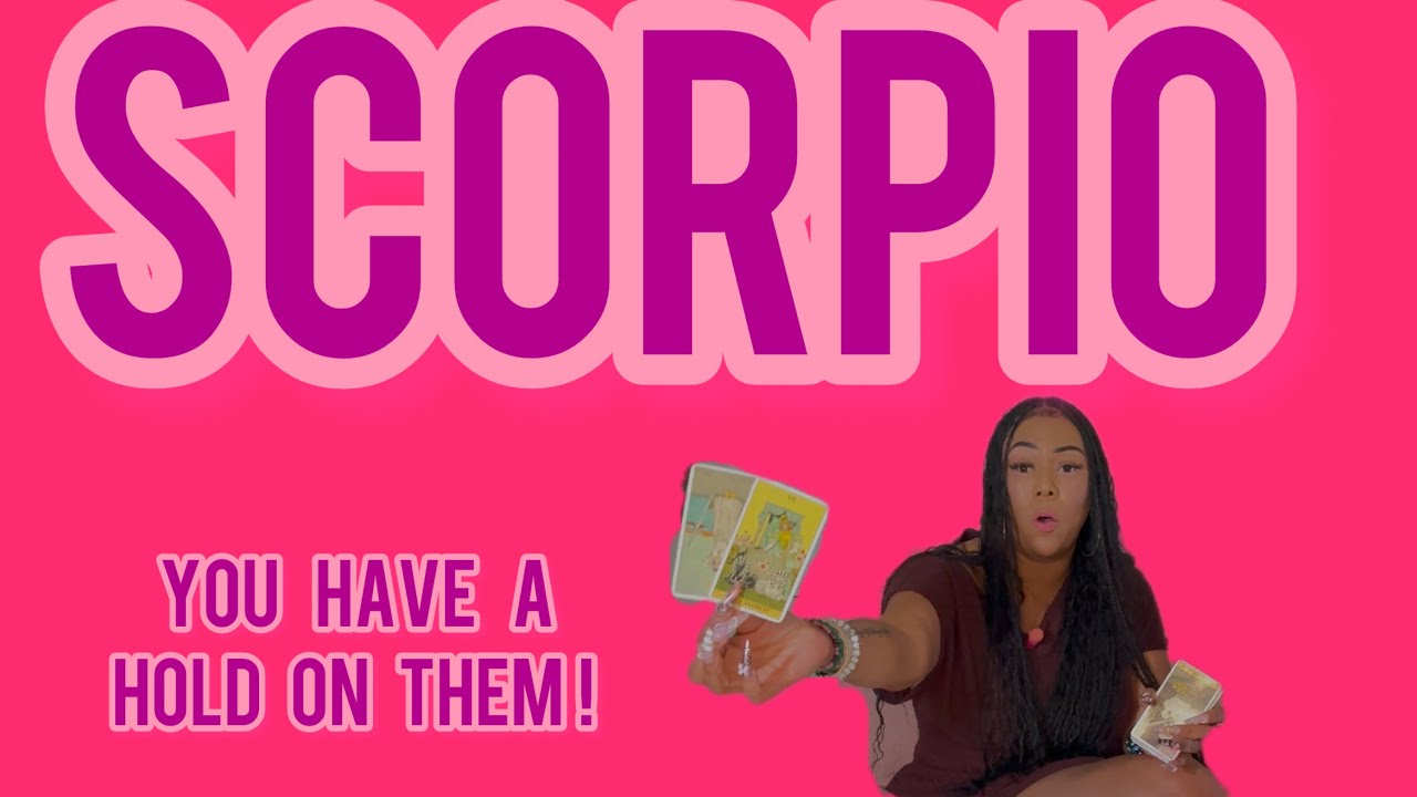 ♏️SCORPIO: U HAVE A HOLD ON THIS PERSON TO THE POINT THAT THEYRE ALWAYS MAGNETICALLY DRAWN BACK TO U