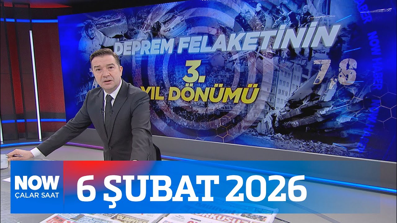 Deprem felaketinin 3. yıl dönümü... 6 Şubat 2026 İlker Karagöz ile Çalar Saat