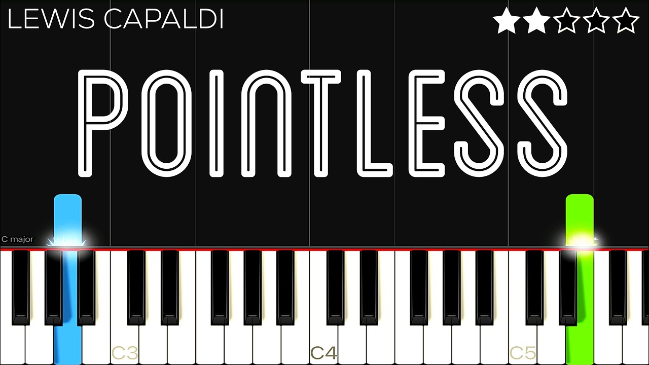 Lewis Capaldi - Pointless | EASY Piano Tutorial
