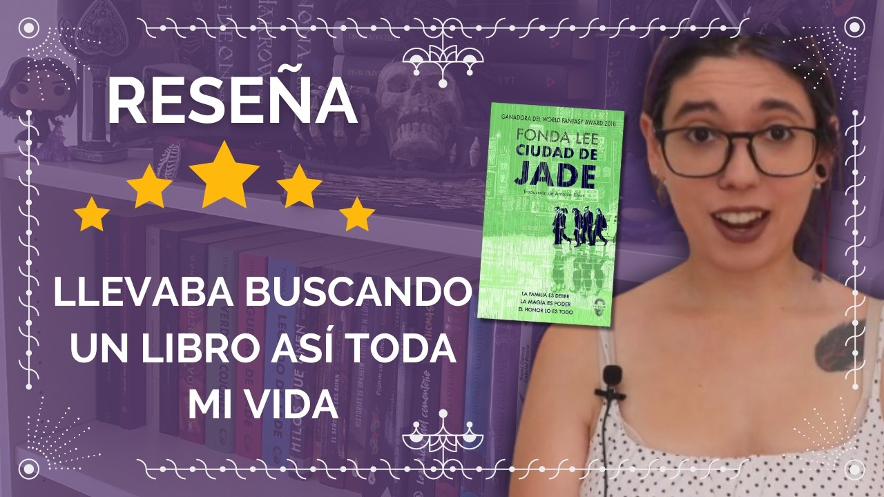 Fantasía urbana para ADULTOS con clanes de mafia: Ciudad de jade de Fonda Lee 💥