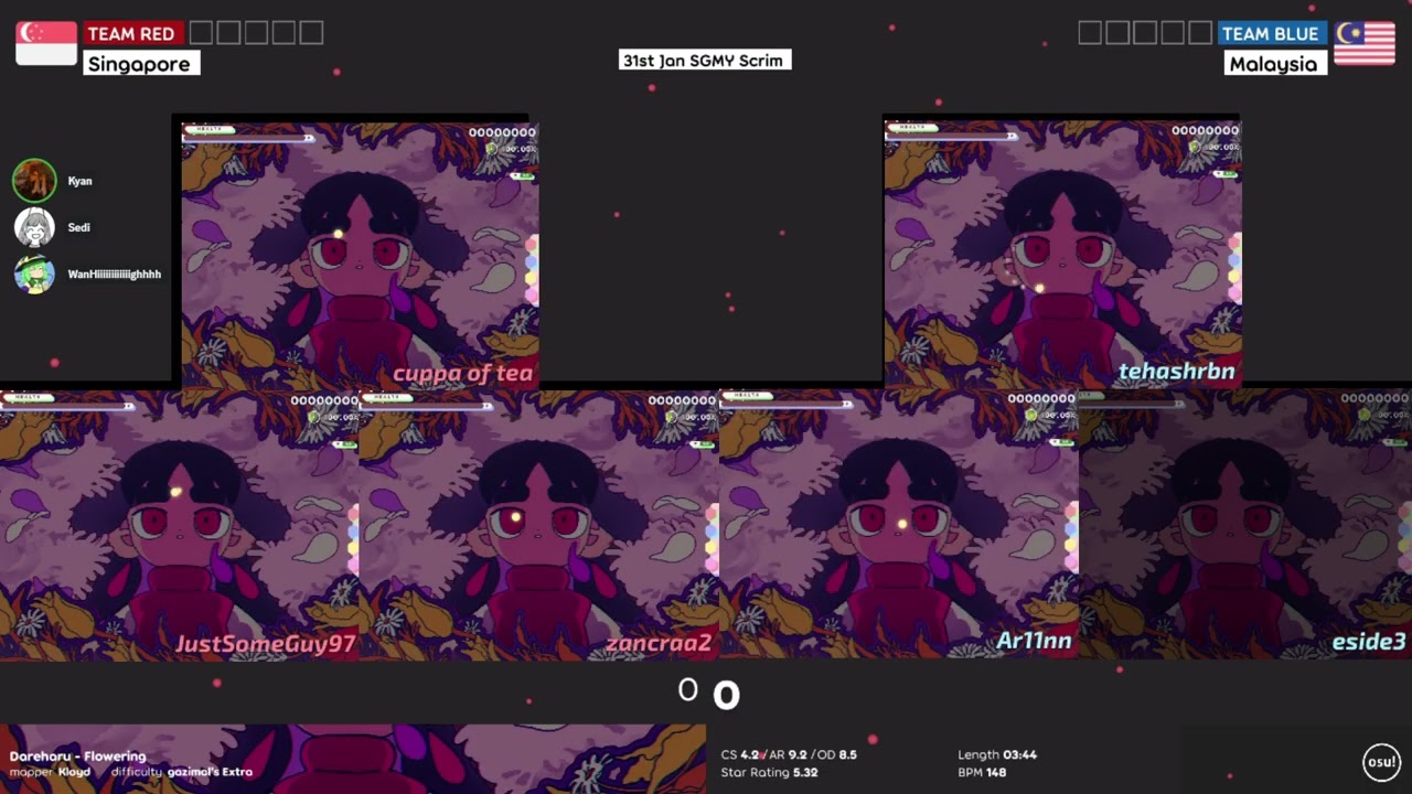 NWC3 Singapore Vs Malaysia Scrim 1 (Jan 31)