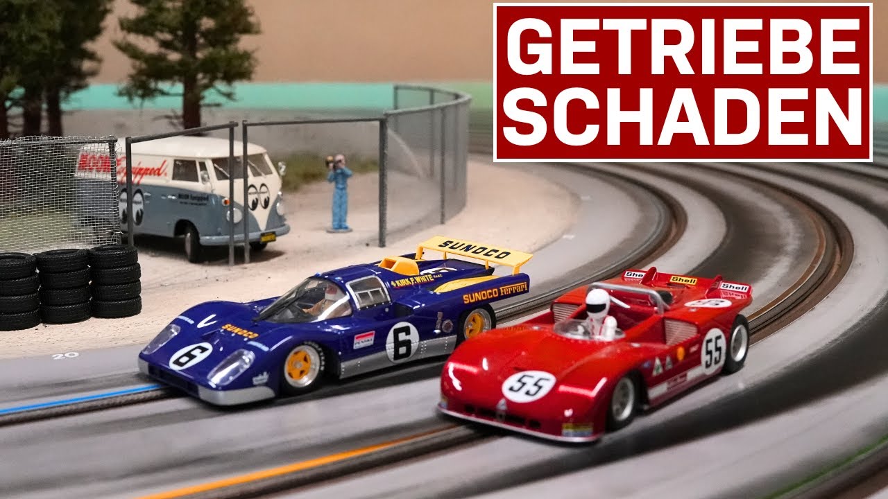 Getriebschäden beim Testfahren - BRM Ferrari 512M und  TTS Alfa 33/3