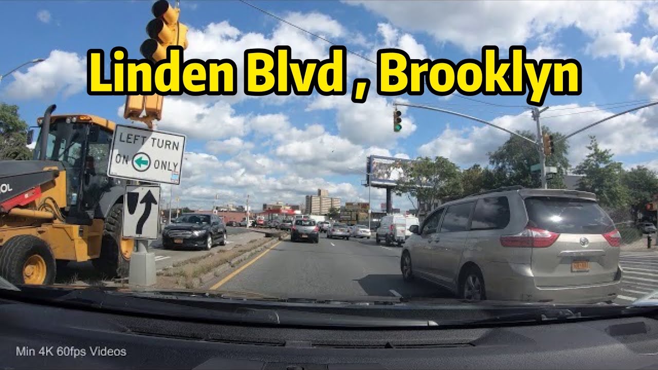 【4K】Driving Brooklyn: Linden Blvd to JFK Airport Terminal 1