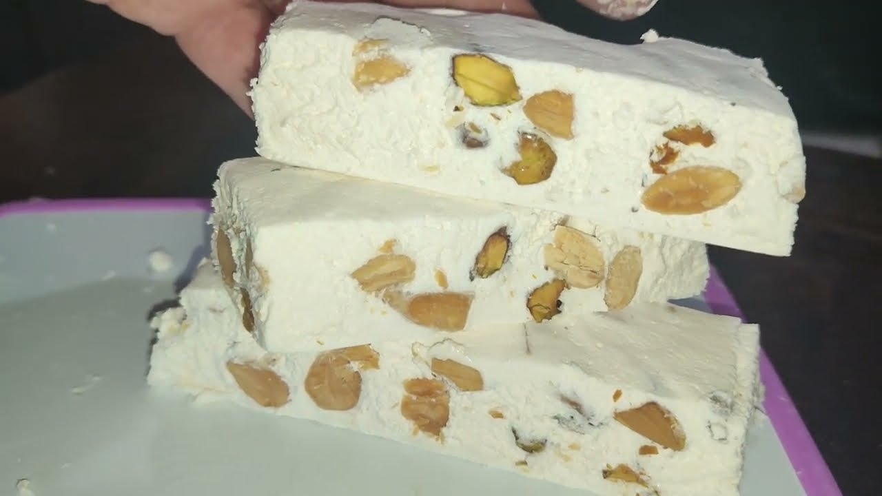 Torrone bianco morbidissimo - Corso di Pasticceria