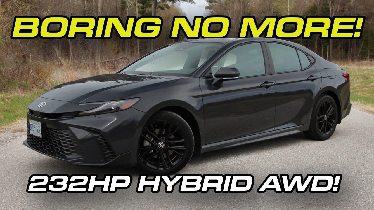 The 2025 Camry SE AWD Is A Hybrid That Doesn't Hate Driving