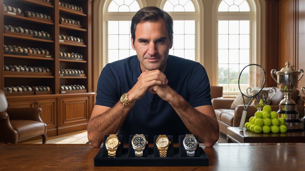 Roger Federer Owns the Most Legendary Rolex Collection in Sports