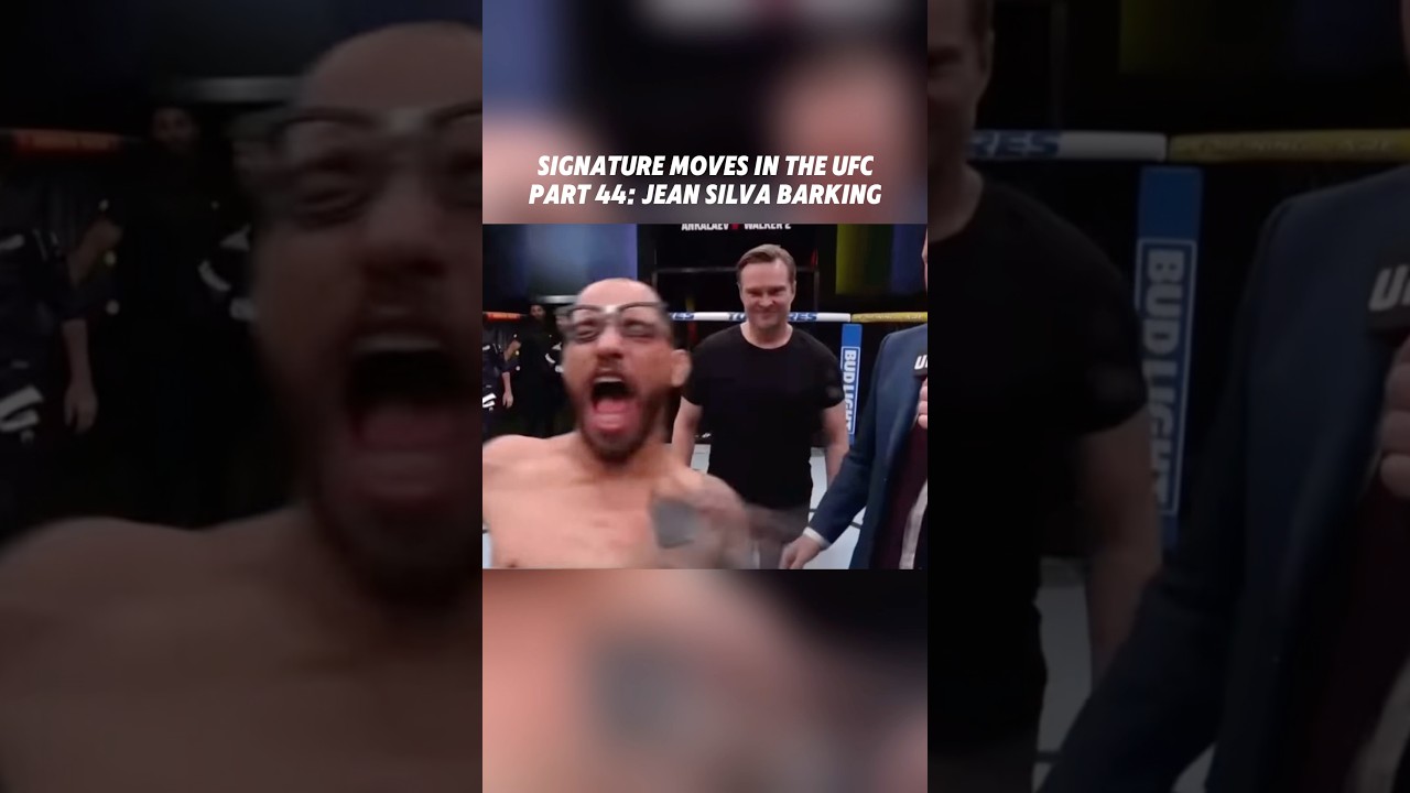 Signature Moves In The UFC Part 44: Jean Silva Barking! 