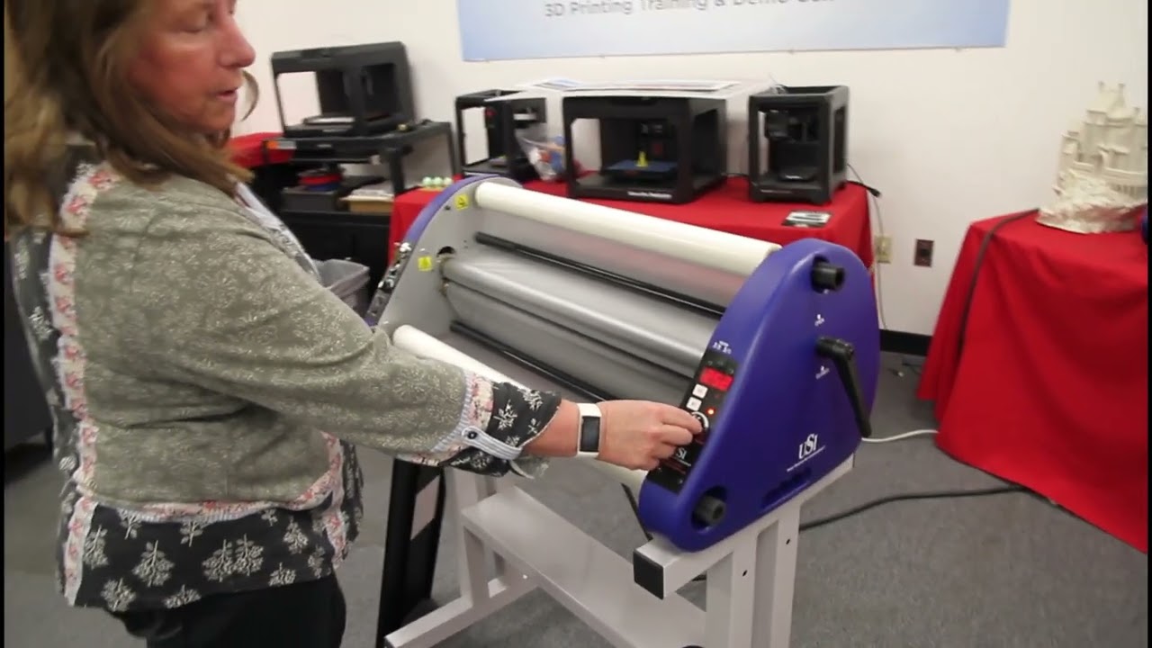 USI ARL PRO 2700 Thermal Mounting Roll Laminator