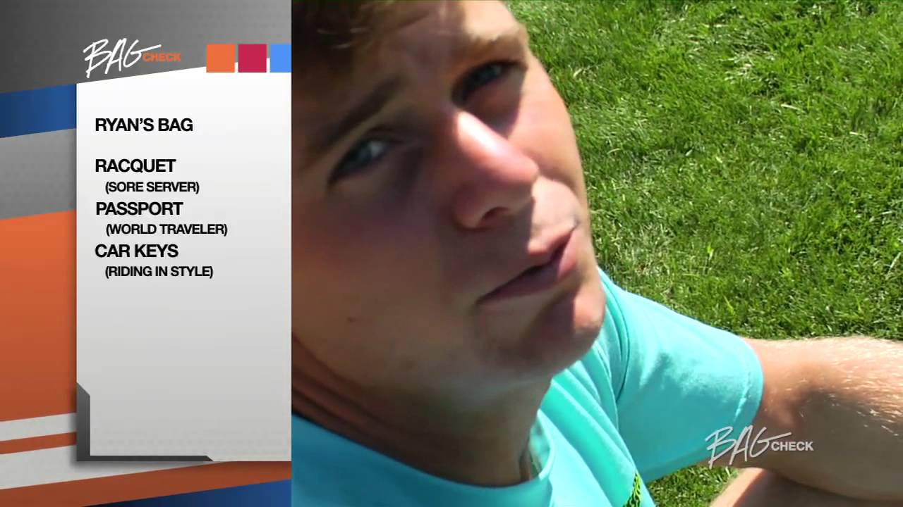 Ryan Harrison Bag Check