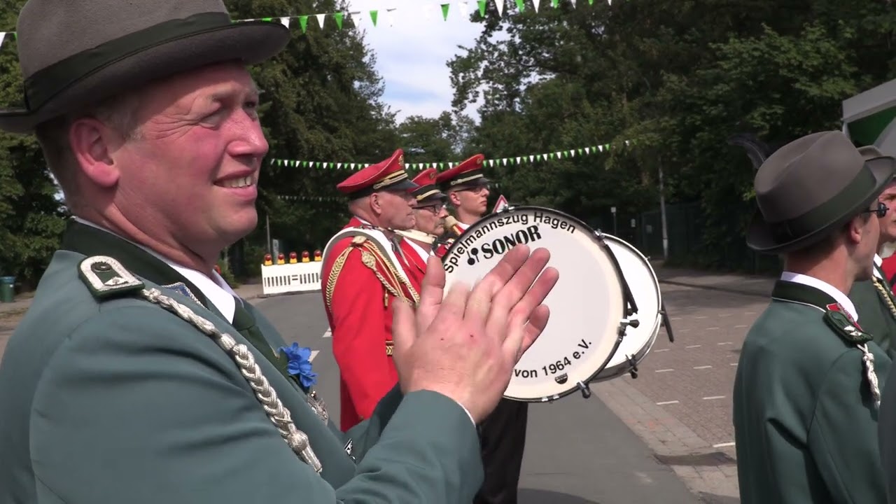 Schützenfest in Hagen 2022 - Proklamation Kinderschützenkönig