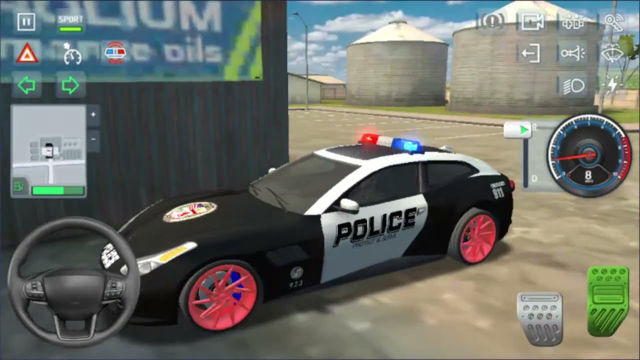 Police Car Chase Simulator 3D Game - Real Cop Cars Driving Simulator Game - Android GamePlay