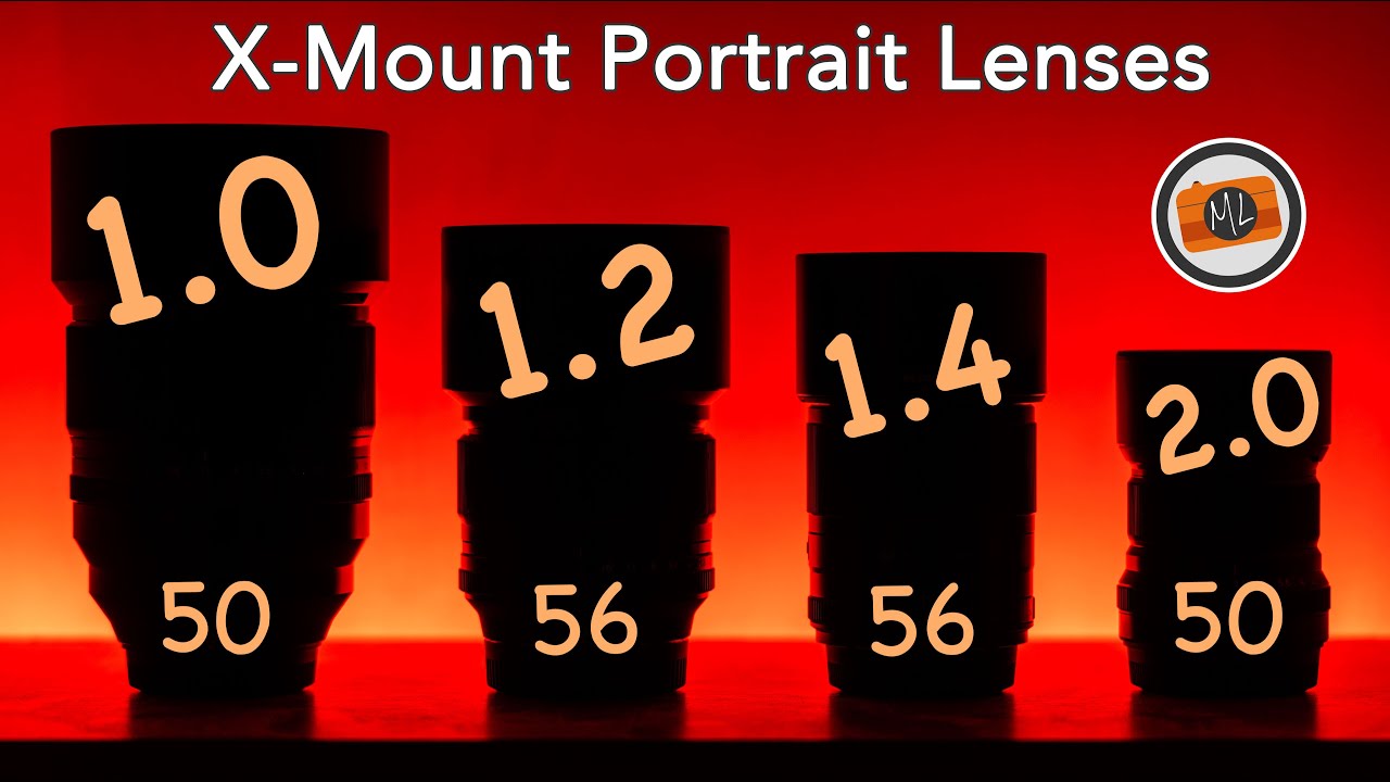 Fuji 50mm f1 против 56mm f1.2 против 50mm f2 против Viltrox 56mm f1.4 — лучшие портретные объекти...