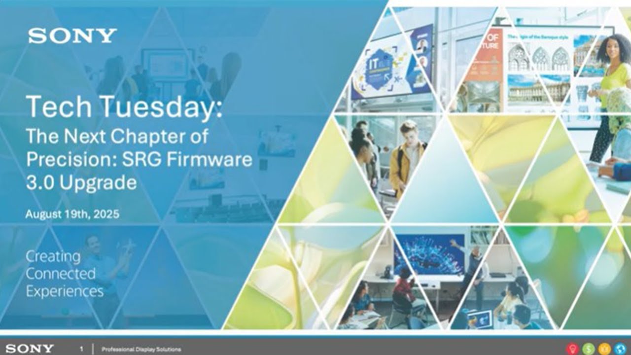 Tech Tuesday: The Next Chapter of Precision-Discover the Latest SRG Firmware 3.0 Upgrade
