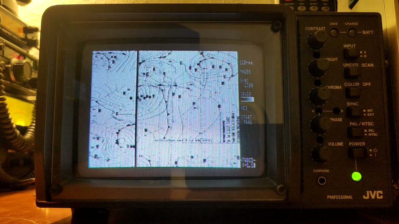 TELEREADER FXR-550 & JVC TM-600PN DWD RADIO FAX