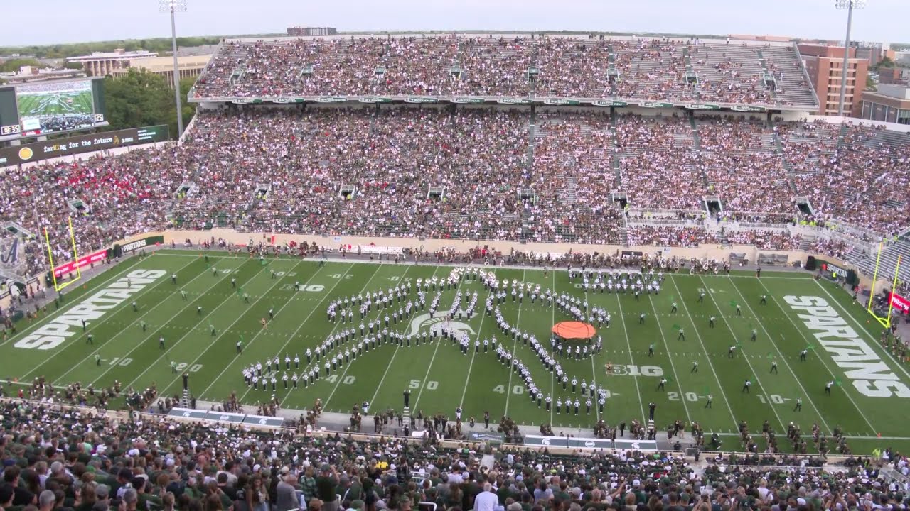 Spartan Marching Band: Halftime | 9.13.2025 - MSU vs. Youngstown State