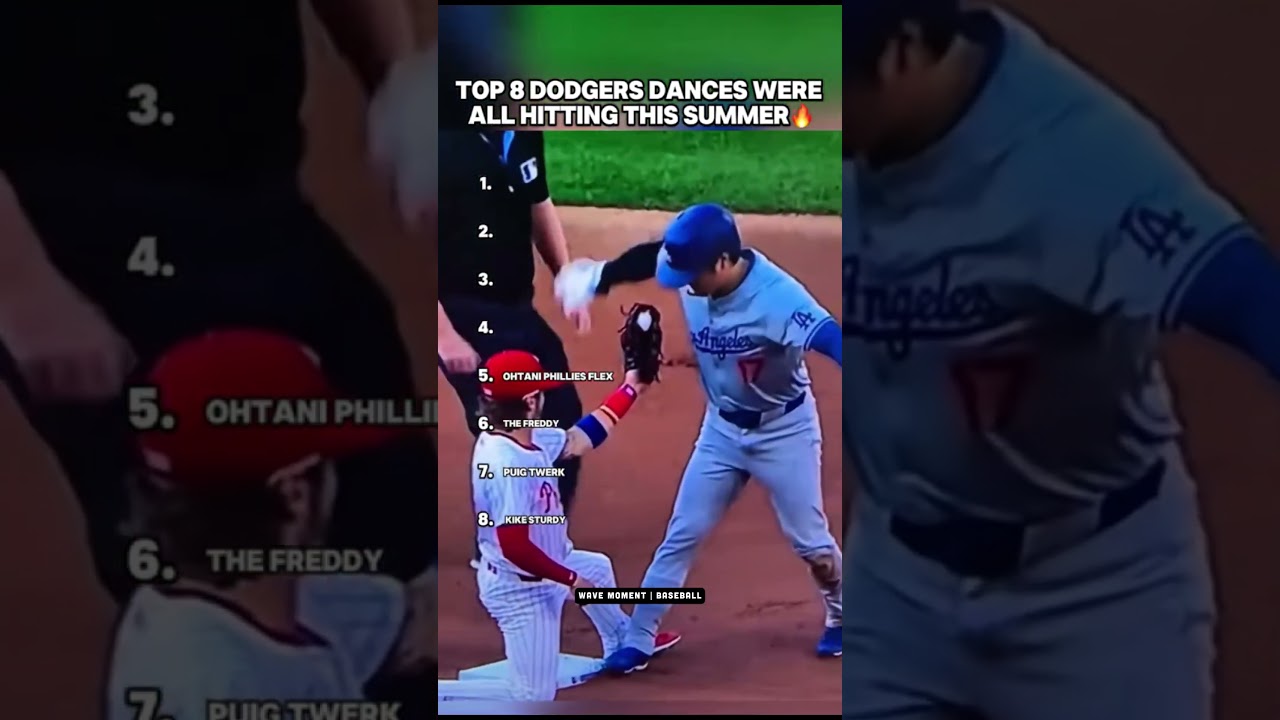 DODGER DANCES WERE ALL HITTING THIS SUMMER