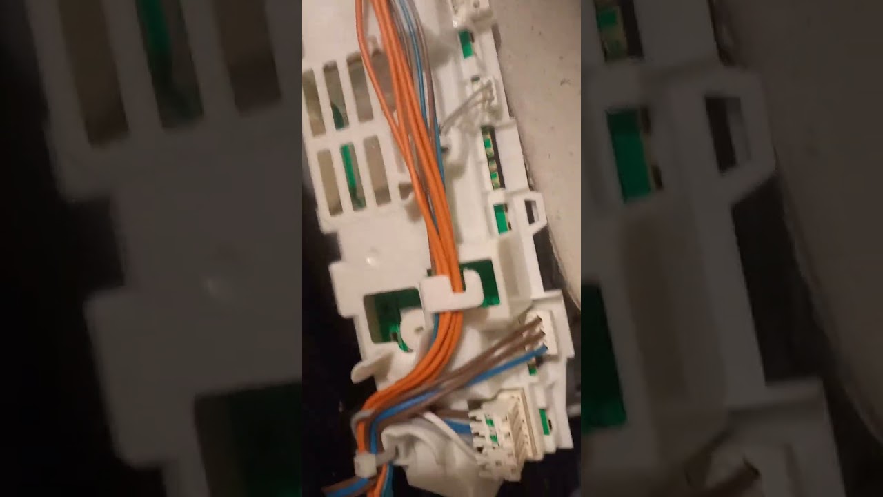 conexion  de la placa de lavarropas  drean next