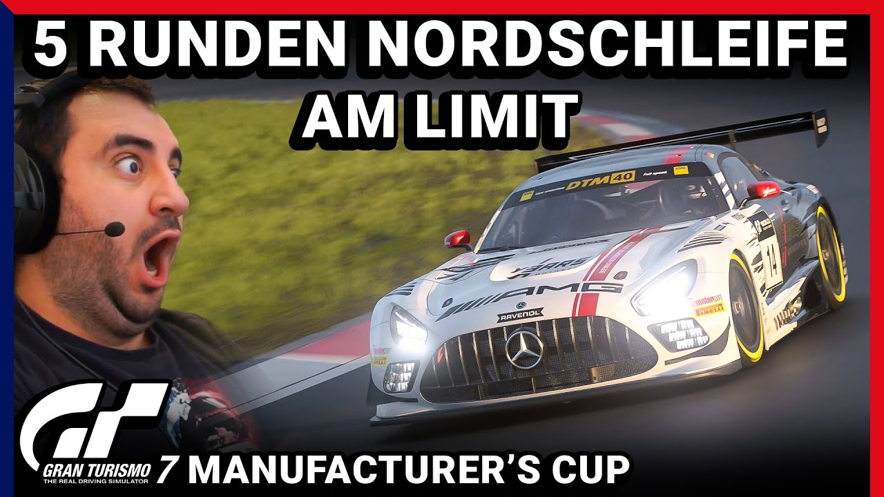 5 Runden Nordschleife am Limit 🙌 Gran Turismo 7 Manufacturer's Cup