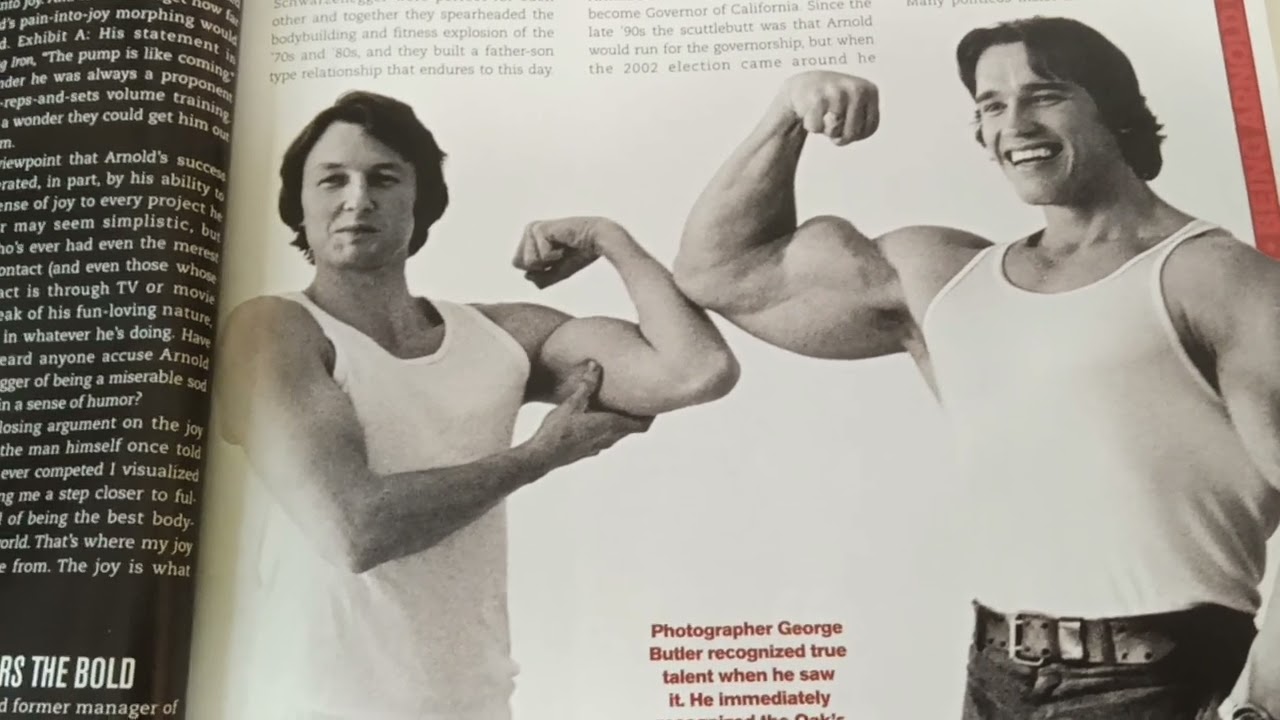 Arnold Schwarzenegger Muscle Magazine International Spring 2010.