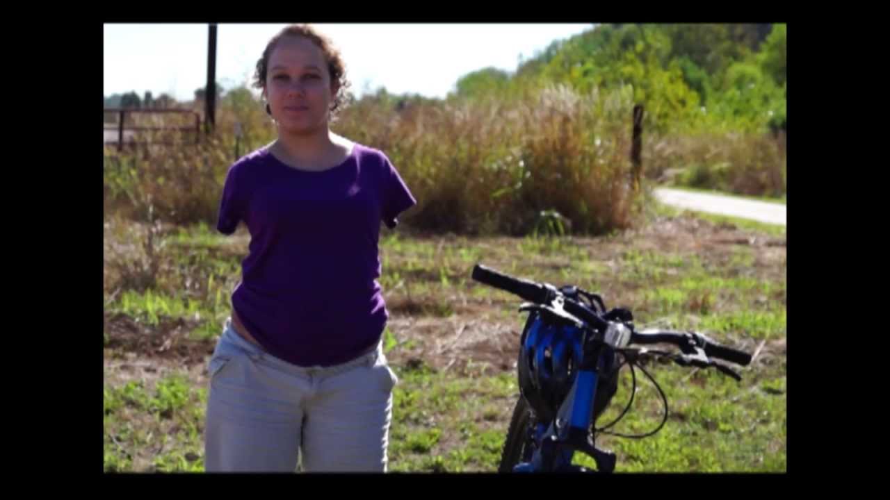 riding a bike without arms