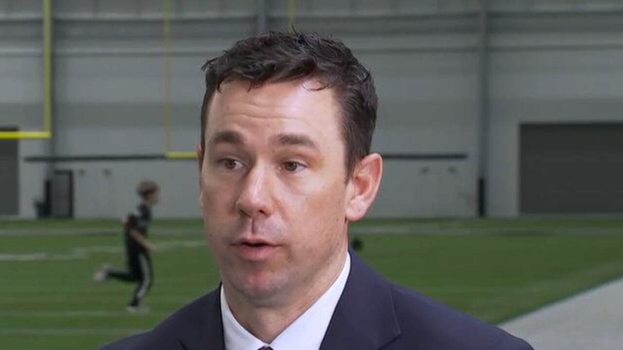 1-on-1 with new Las Vegas Raiders head coach, Klint Kubiak