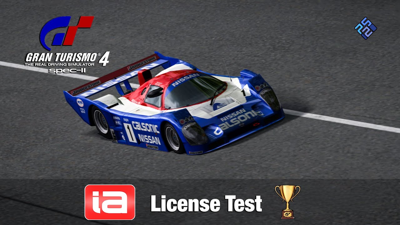 Gran Turismo 4 SPEC II - International A License Test [All GOLD] - Playthrough