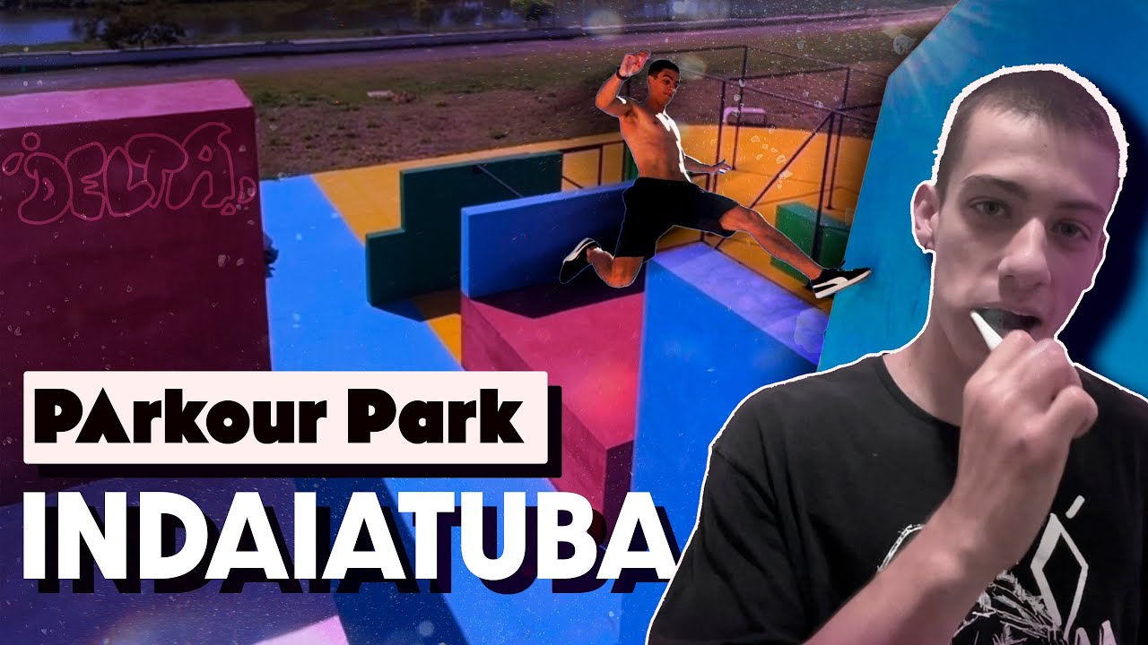 VISITAMOS UM NOVO PARKOUR PARK!!
