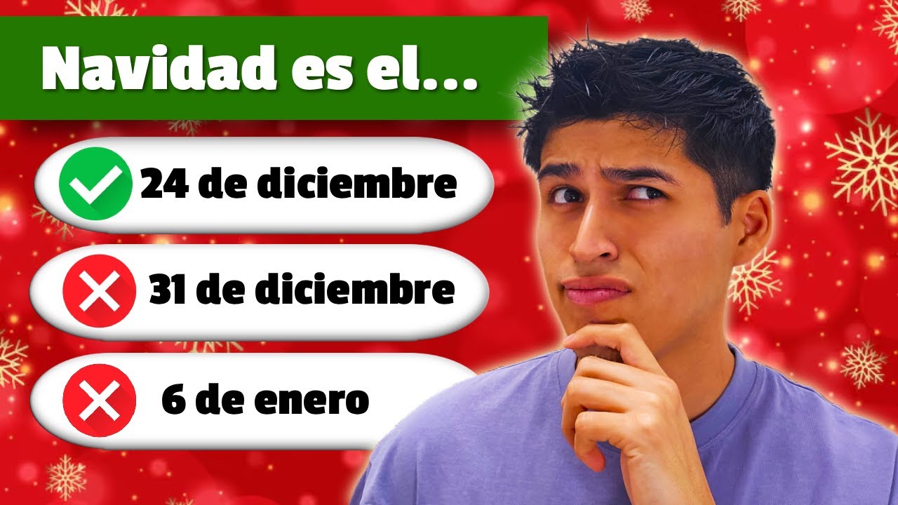 ¿Podré SUPERAR un TEST de NAVIDAD sin FALLAR?