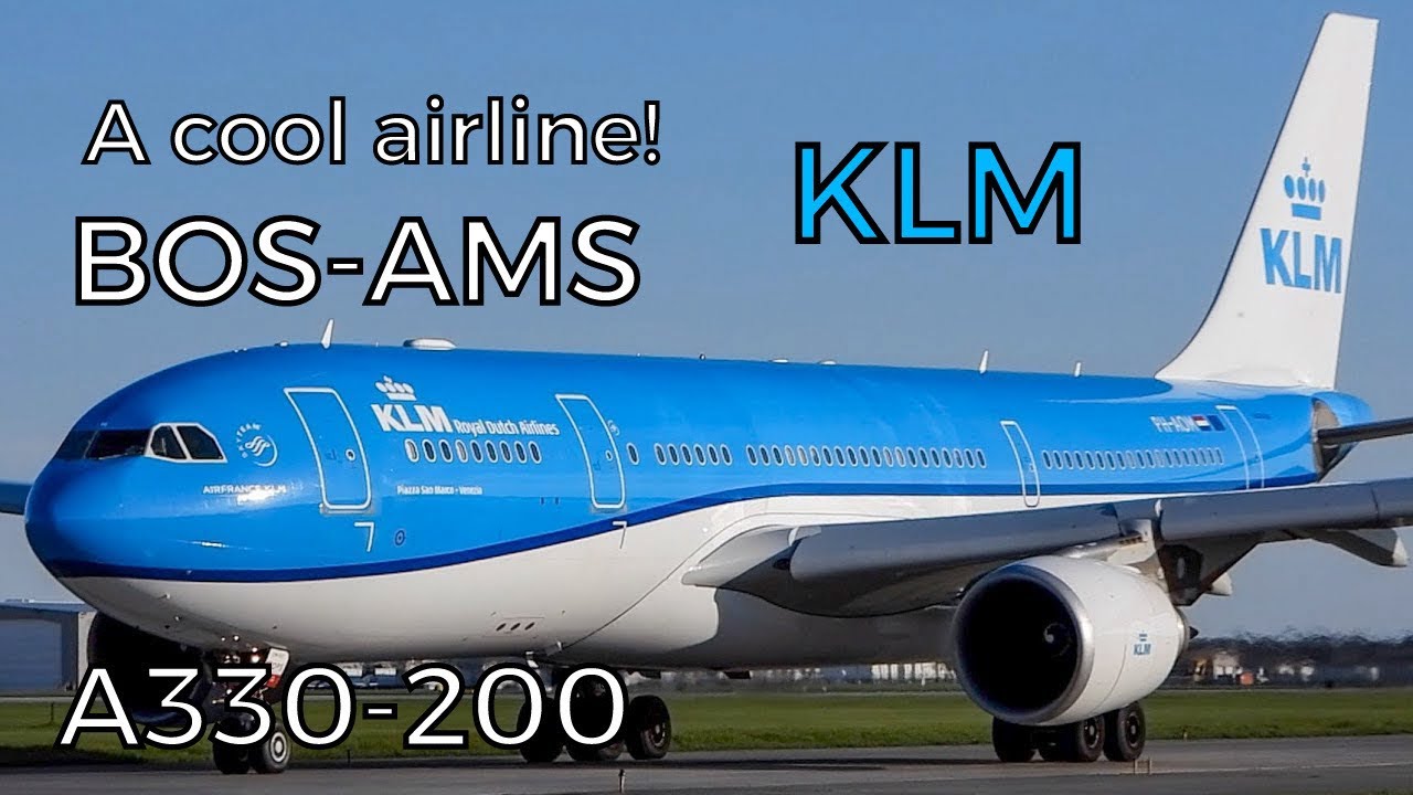 TRIP REPORT | KLM | ECONOMY | Boston Logan - Amsterdam Schiphol | A330-200