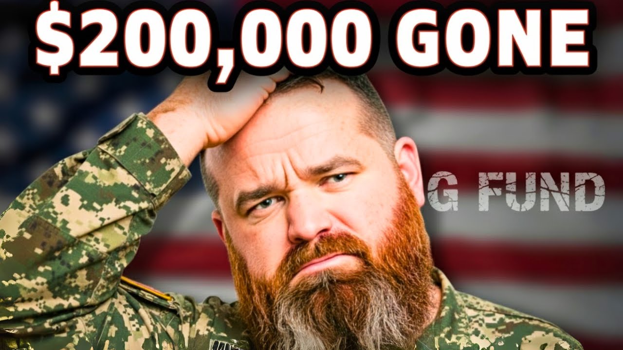 How I Lost $200,000 in the Military TSP